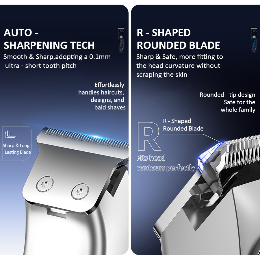 USB 충전식 전문가용 바버급 정밀 남성용 가정용 헤어 - Hair Clipper 리뷰 및 가격