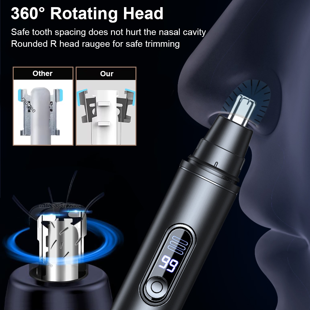 남성용 코털 트리머, 전기 코털 제거기, 휴대용 코털/ - Nose Trimmer 리뷰 및 가격