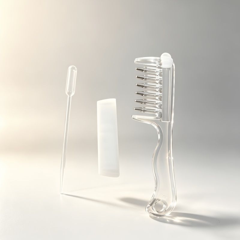 롤러볼 금속 빗살이 있는 투명 액체 디스펜싱 빗, 수염 - Beard Oil 리뷰 및 가격