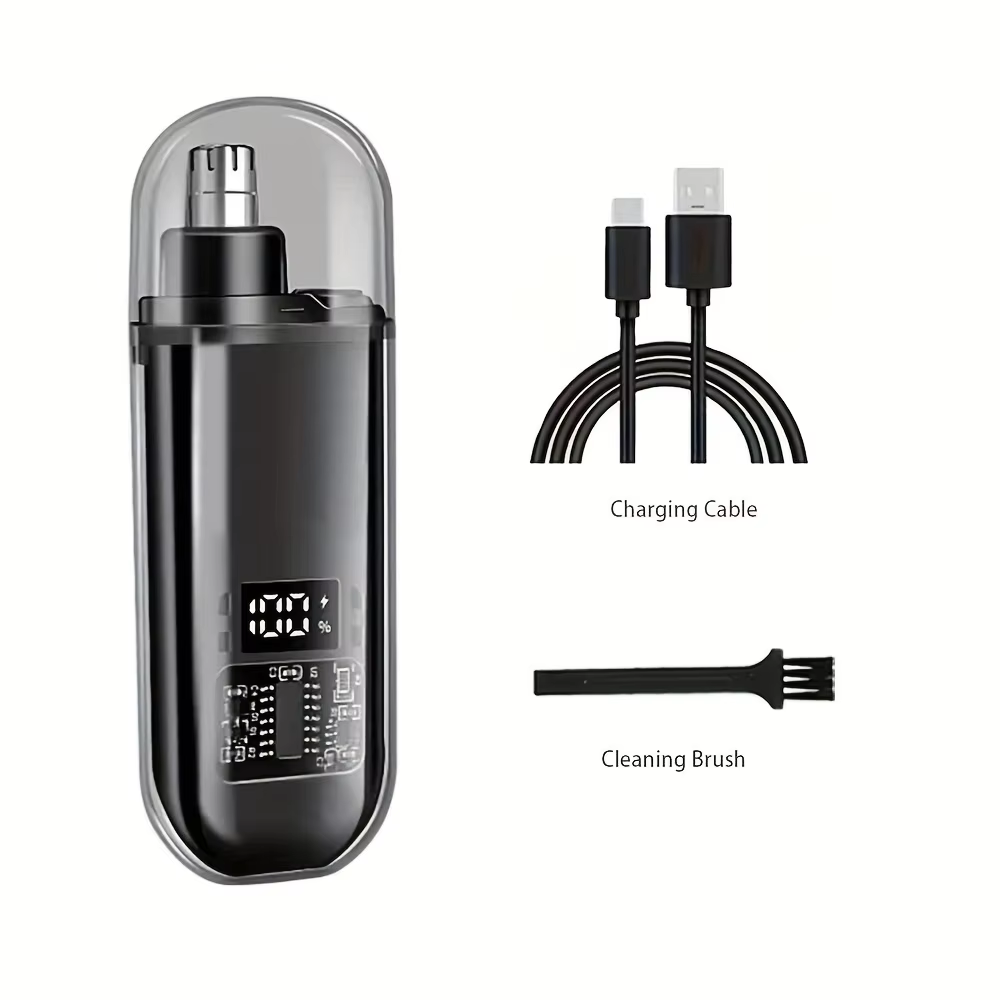 남성용 USB 충전식 코털 및 귀털 제거기, 미니 휴대 - Nose Trimmer 리뷰 및 가격
