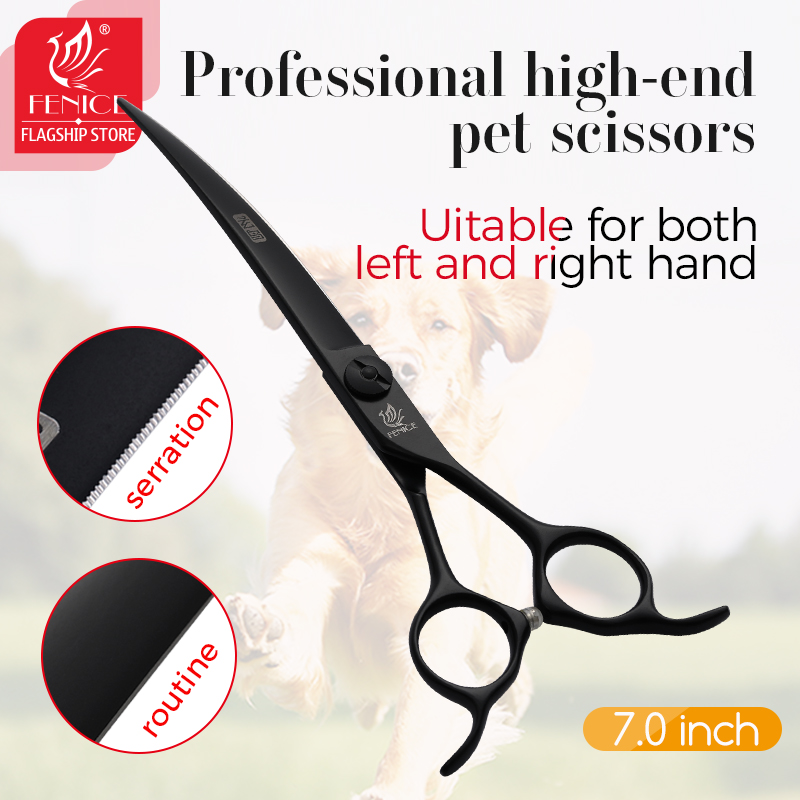 페니체 프로페셔널 7인치 곡선형 커팅 톱날 가위날, 톱 - Grooming Scissors 리뷰 및 가격