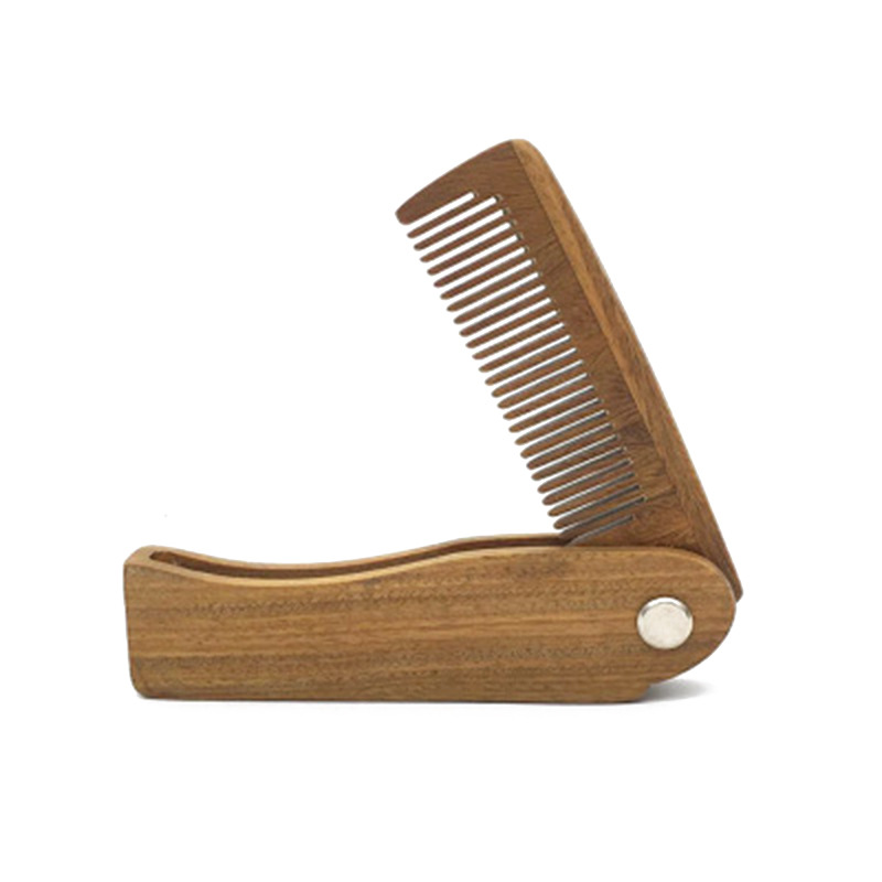 접이식 녹색 백단향 수염 및 머리 빗 – 남성용 수염  - Men'S Grooming Hairstyles 리뷰 및 가격