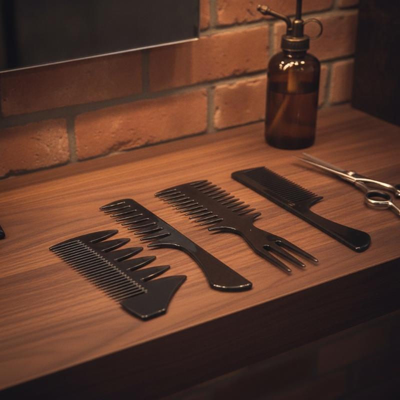 새로운 정전기 방지 남성용 헤어 스타일링 빗 세트, 넓 - Men'S Grooming Hairstyles 리뷰 및 가격